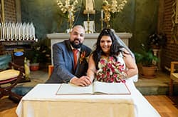 Soft bridal look with luminous complexion